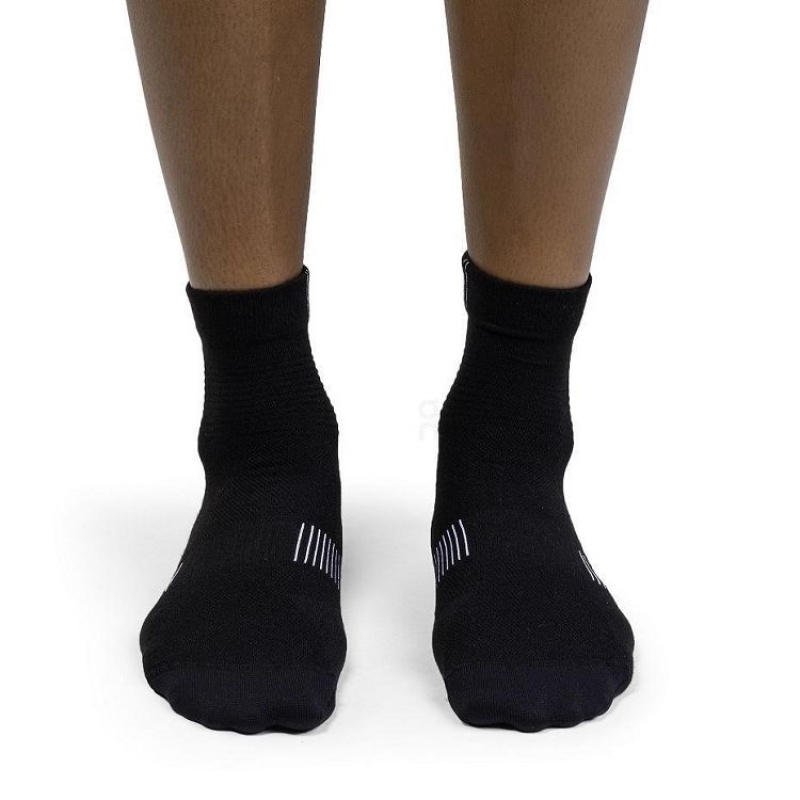 Black On Cloud Ultralight Mid Women's Socks | On_IN9090