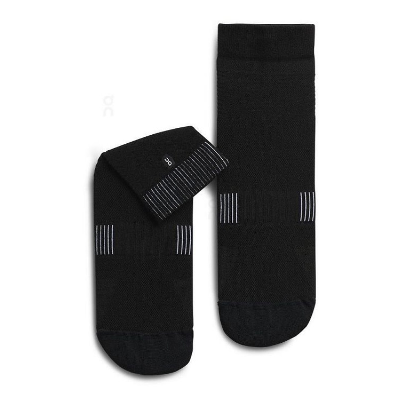 Black On Cloud Ultralight Mid Women\'s Socks | On_IN9090