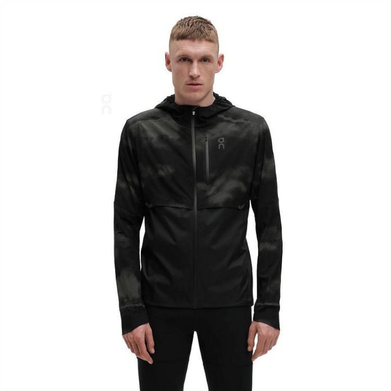 Black On Cloud Weather Lumos Men\'s Jackets | On_IN8562
