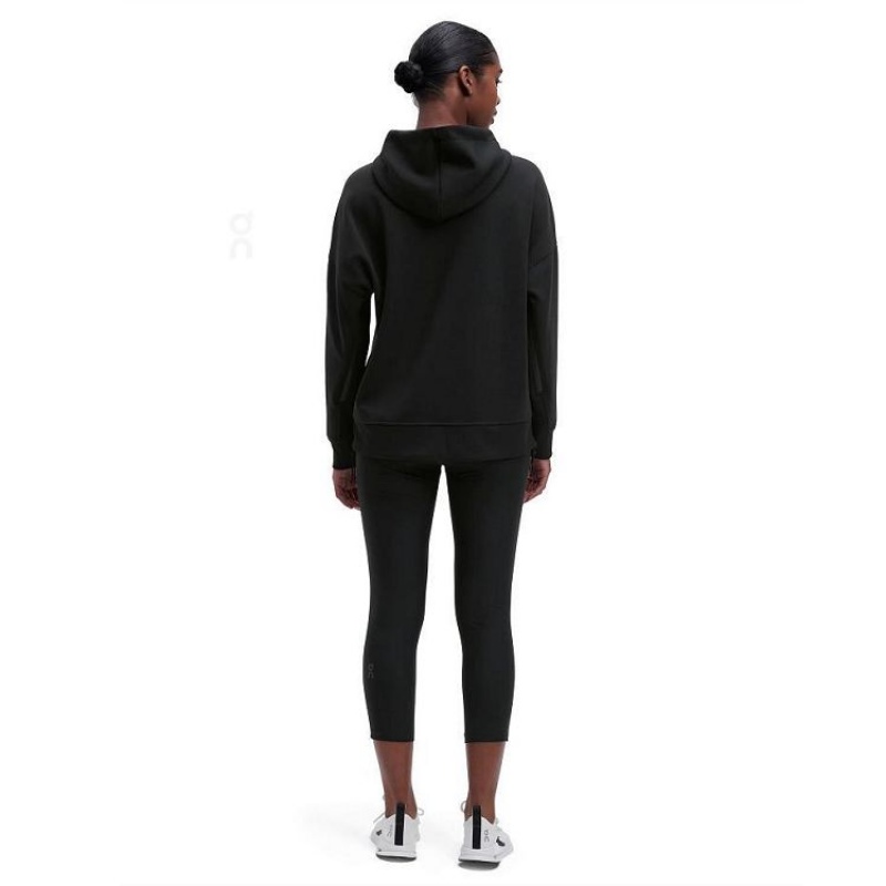 Black On Cloud Women's Hoodie | On_IN8192