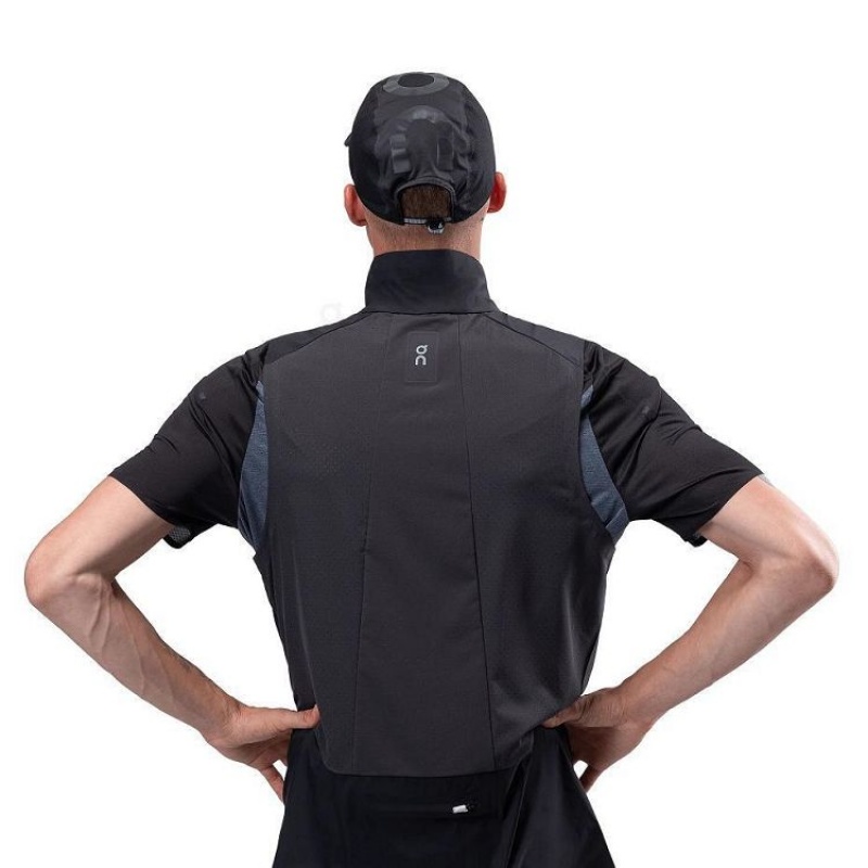 Black On Cloud Zero Men's Caps | On_IN8287