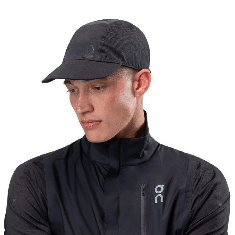Black On Cloud Zero Men's Caps | On_IN8287