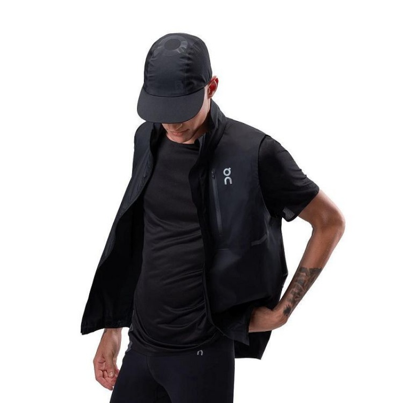 Black On Cloud Zero Men's Caps | On_IN8287