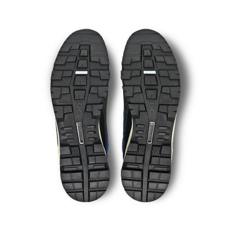Black / Blue On Cloud Cloudalpine Waterproof Men's Hiking Boots | On_IN8434