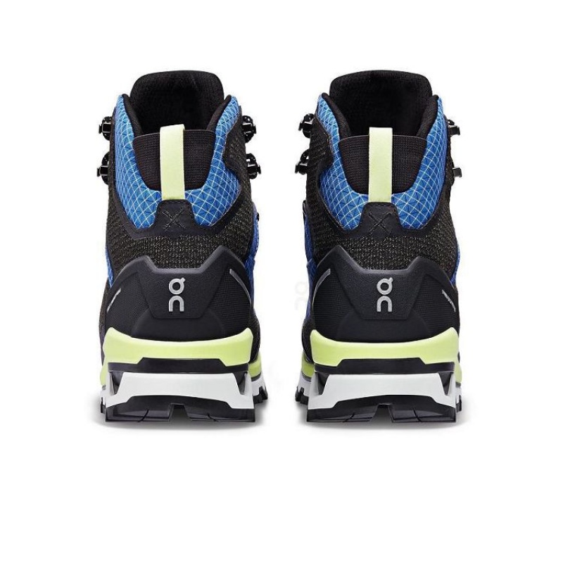 Black / Blue On Cloud Cloudalpine Waterproof Women's Hiking Boots | On_IN8209