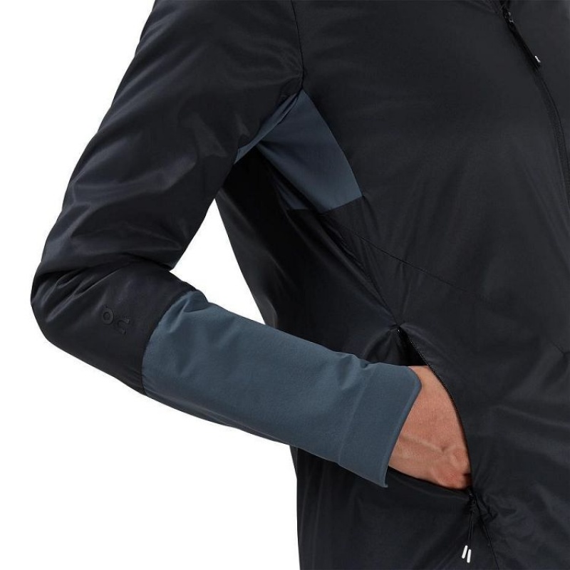 Black / Blue On Cloud Insulator Women's Jackets | On_IN8937