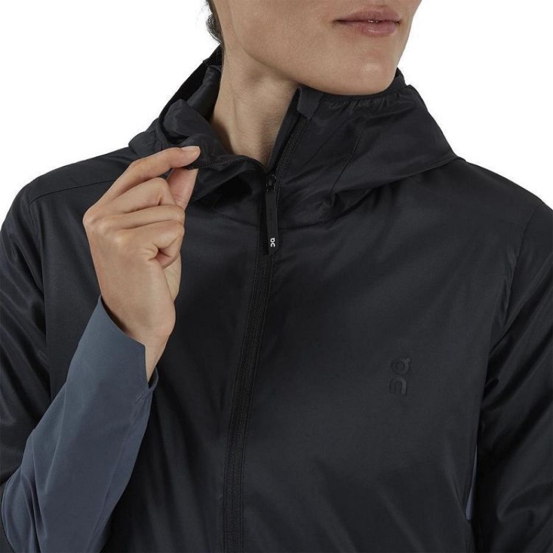 Black / Blue On Cloud Insulator Women's Jackets | On_IN8937