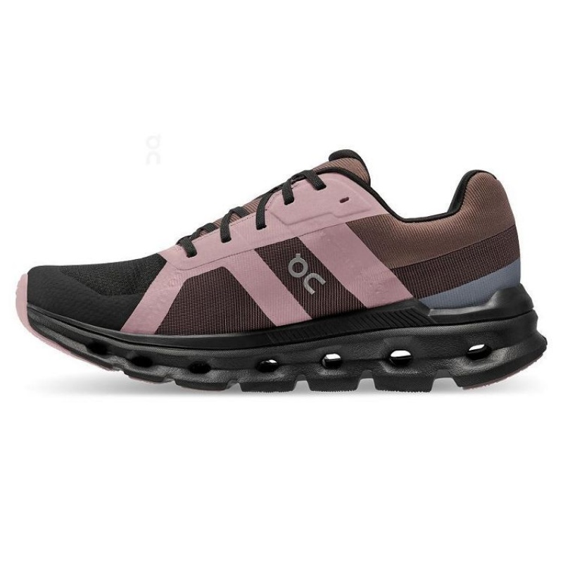 Black / Brown On Cloud Cloudrunner Waterproof Women's Running Shoes | On_IN9101