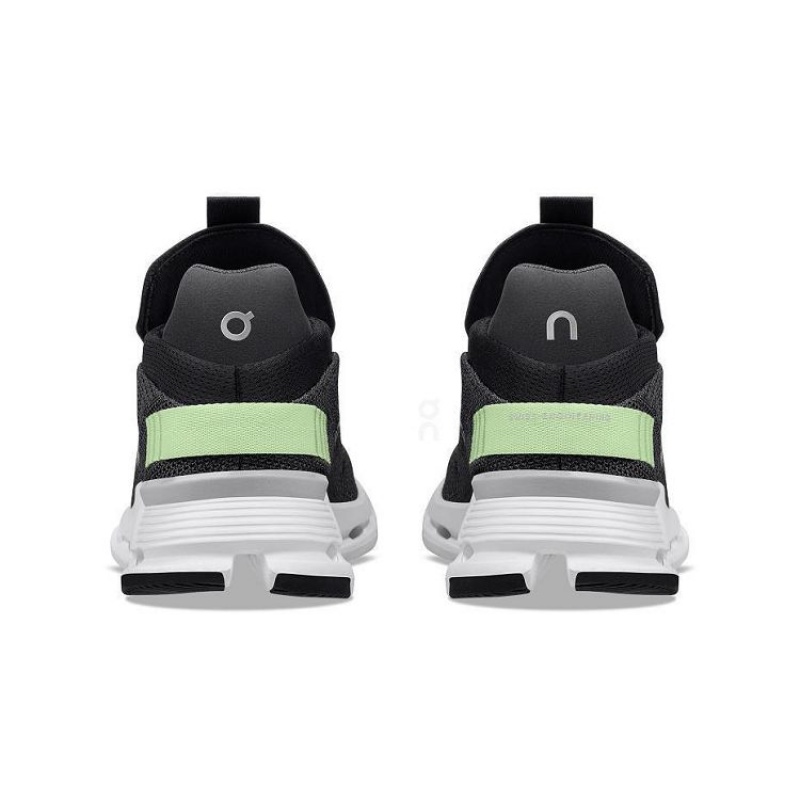 Black / Green On Cloud Cloudnova Women's Sneakers | On_IN8624