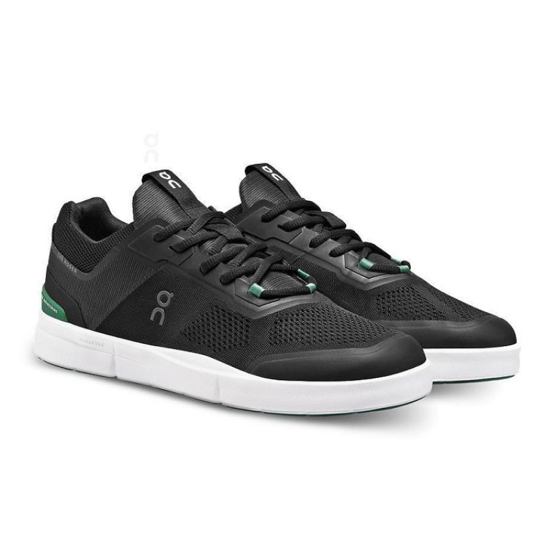 Black / Green On Cloud THE ROGER Spin Men's Sneakers | On_IN8592