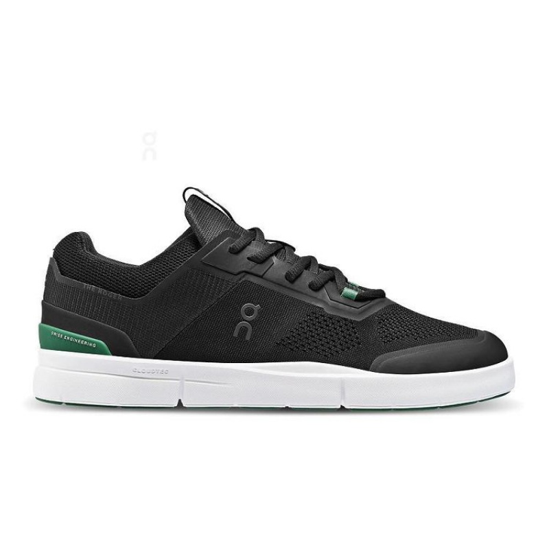 Black / Green On Cloud THE ROGER Spin Men\'s Sneakers | On_IN8592