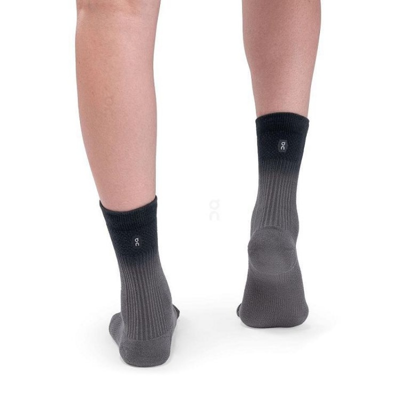 Black / Grey On Cloud All-Day Men's Socks | On_IN8357