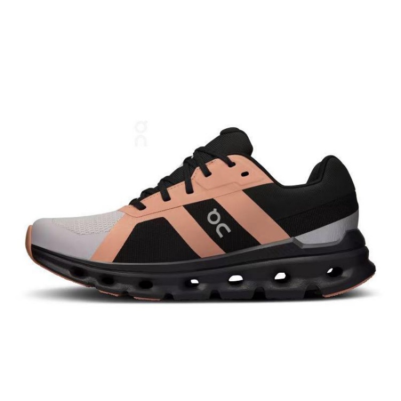 Black / Grey On Cloud Cloudrunner Waterproof Women's Running Shoes | On_IN8219