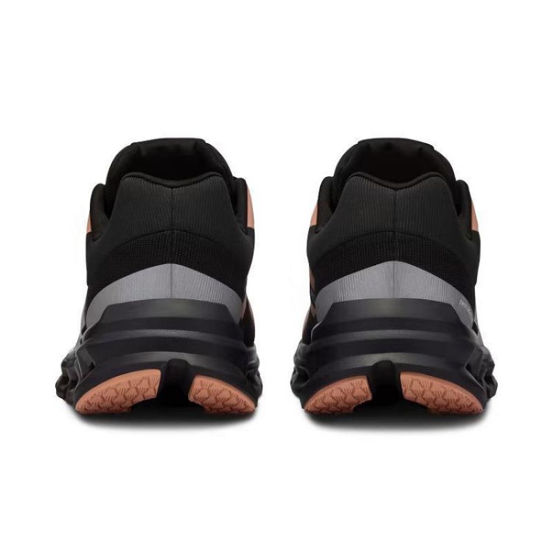 Black / Grey On Cloud Cloudrunner Waterproof Women's Running Shoes | On_IN8219
