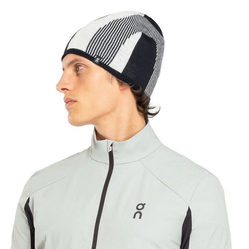 Black / Grey On Cloud Explorer Merino Women's Beanie | On_IN8904