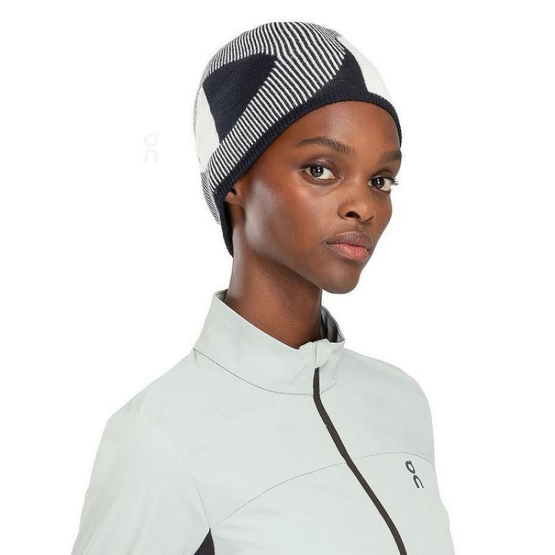 Black / Grey On Cloud Explorer Merino Women's Beanie | On_IN8904