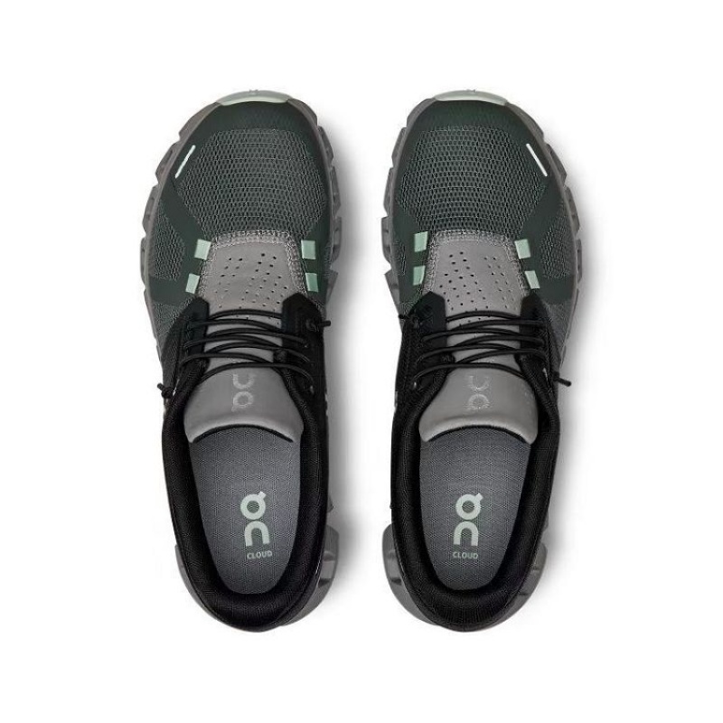 Black / Olive On Cloud Cloud 5 Women's Sneakers | On_IN8585