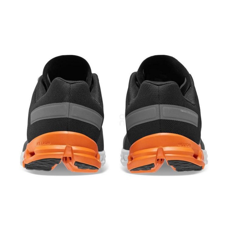 Black / Orange On Cloud Cloudflow Men's Running Shoes | On_IN9153