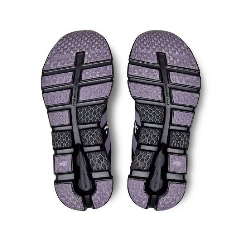 Black / Purple On Cloud Cloudrunner Women's Running Shoes | On_IN9051
