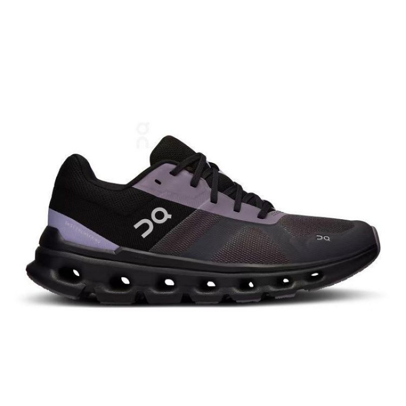 Black / Purple On Cloud Cloudrunner Women\'s Running Shoes | On_IN9051