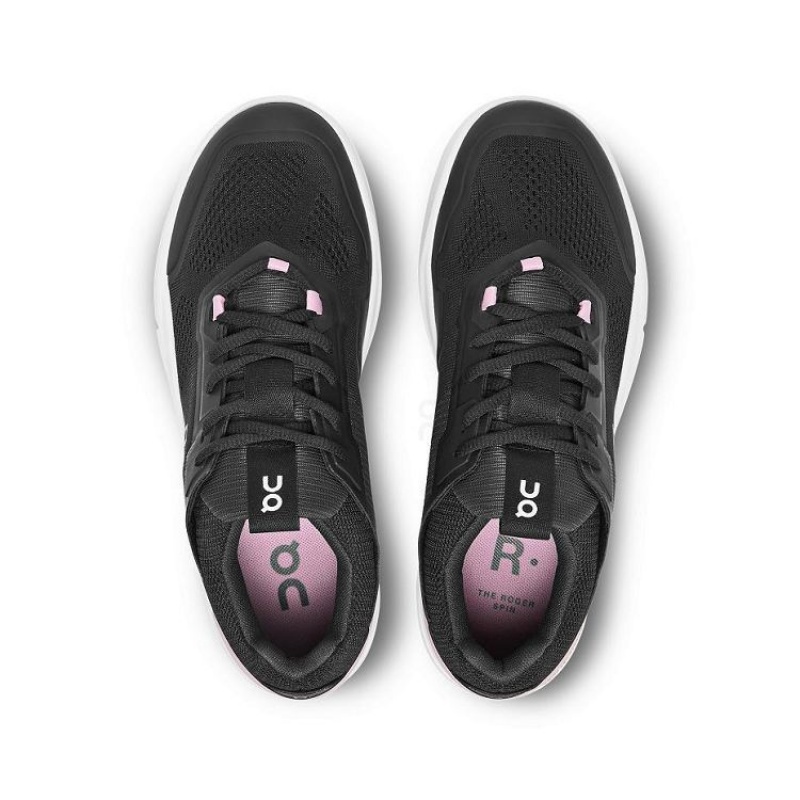 Black / Rose On Cloud THE ROGER Spin Women's Sneakers | On_IN8857
