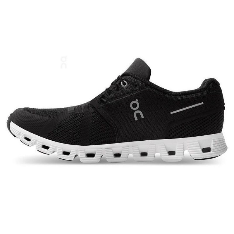 Black / White On Cloud Cloud 5 Men's Sneakers | On_IN8885