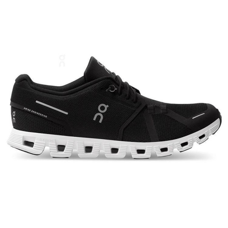 Black / White On Cloud Cloud 5 Men\'s Sneakers | On_IN8885