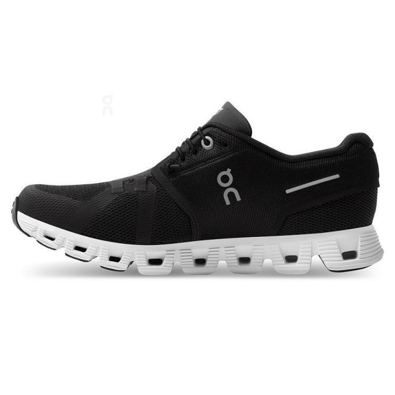 Black / White On Cloud Cloud 5 Women's Sneakers | On_IN8372