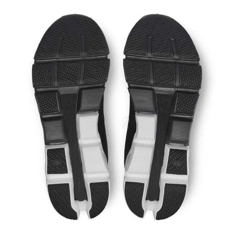 Black / White On Cloud Cloudflyer 4 Wide Women's Running Shoes | On_IN8963
