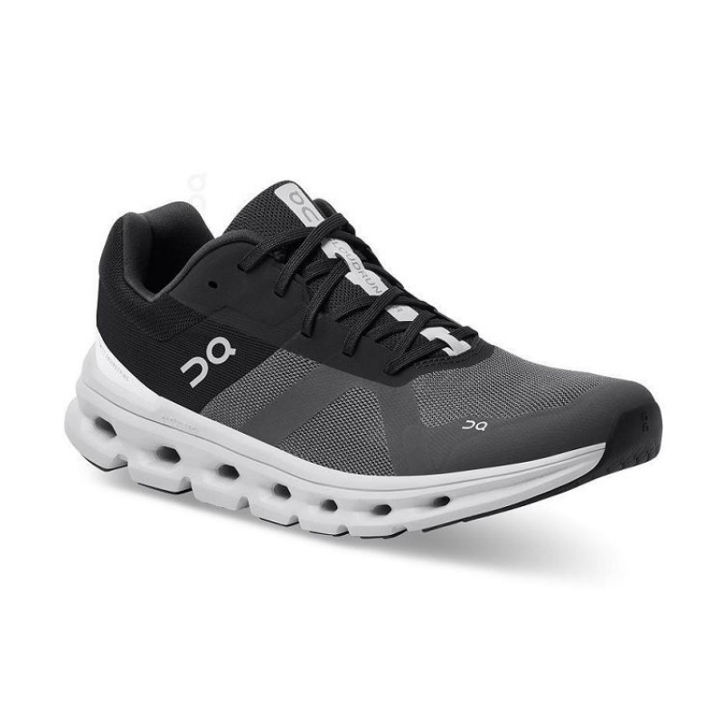 Black / White On Cloud Cloudrunner Men's Running Shoes | On_IN9045