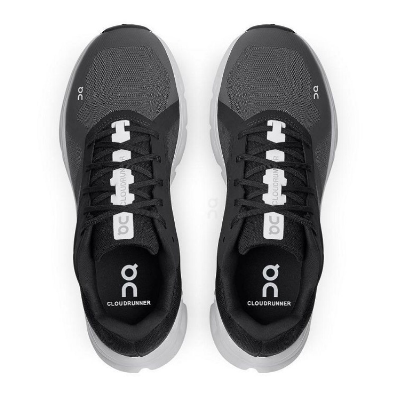 Black / White On Cloud Cloudrunner Men's Running Shoes | On_IN9045