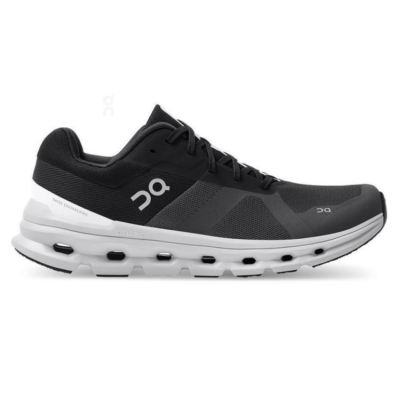 Black / White On Cloud Cloudrunner Men\'s Running Shoes | On_IN9045