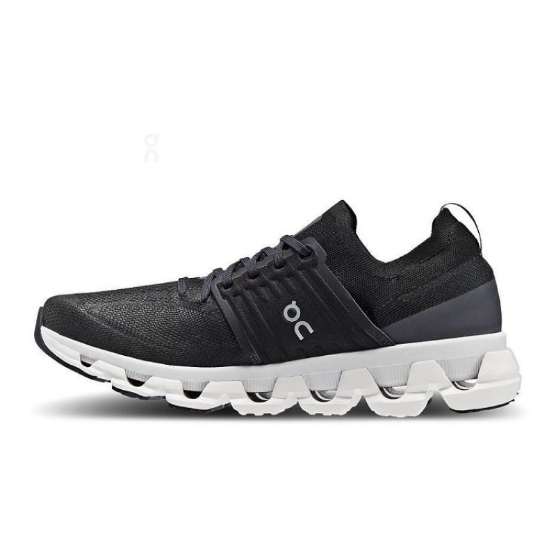 Black / White On Cloud Cloudswift 3 Men's Running Shoes | On_IN8148