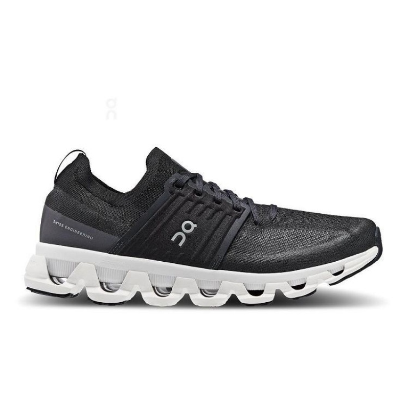 Black / White On Cloud Cloudswift 3 Men\'s Running Shoes | On_IN8148