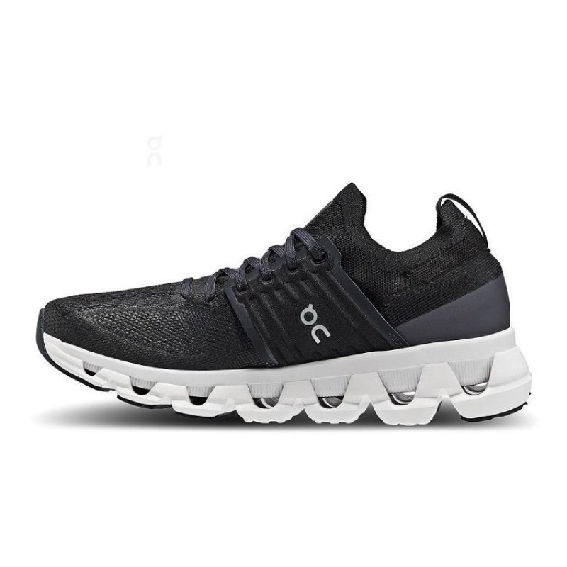 Black / White On Cloud Cloudswift 3 Women's Running Shoes | On_IN8008