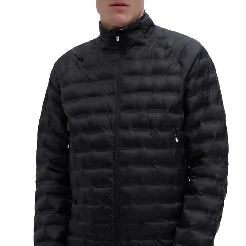 Black / White On Cloud Switch Men's Jackets | On_IN8629