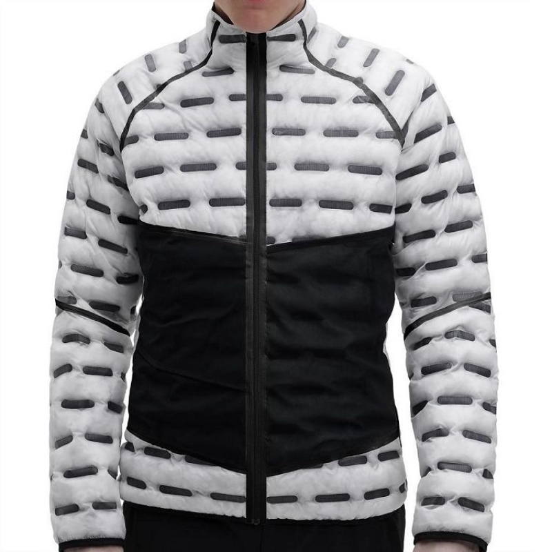Black / White On Cloud Switch Men's Jackets | On_IN8629