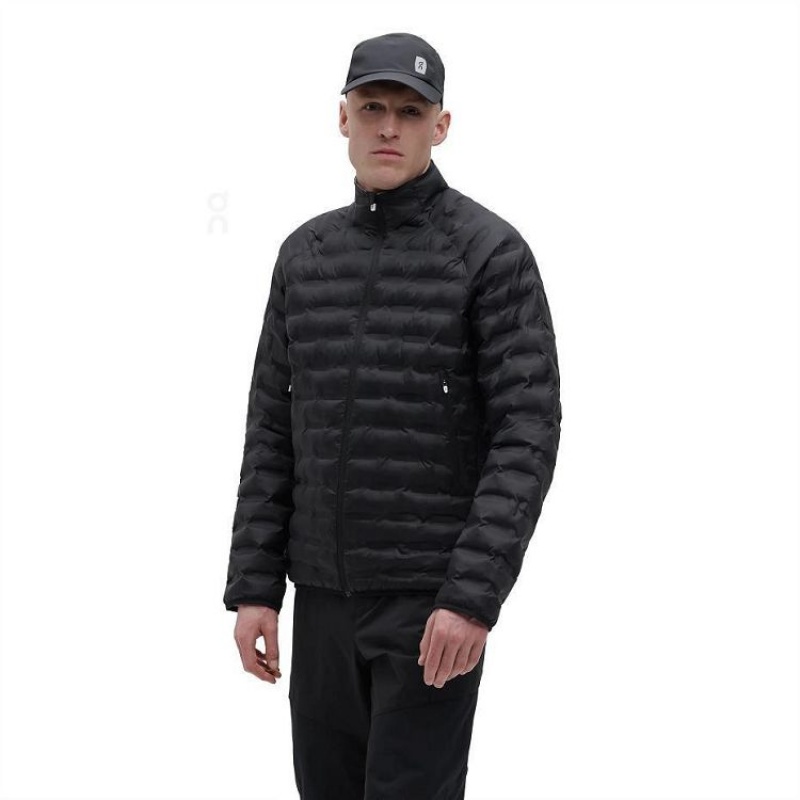 Black / White On Cloud Switch Men\'s Jackets | On_IN8629