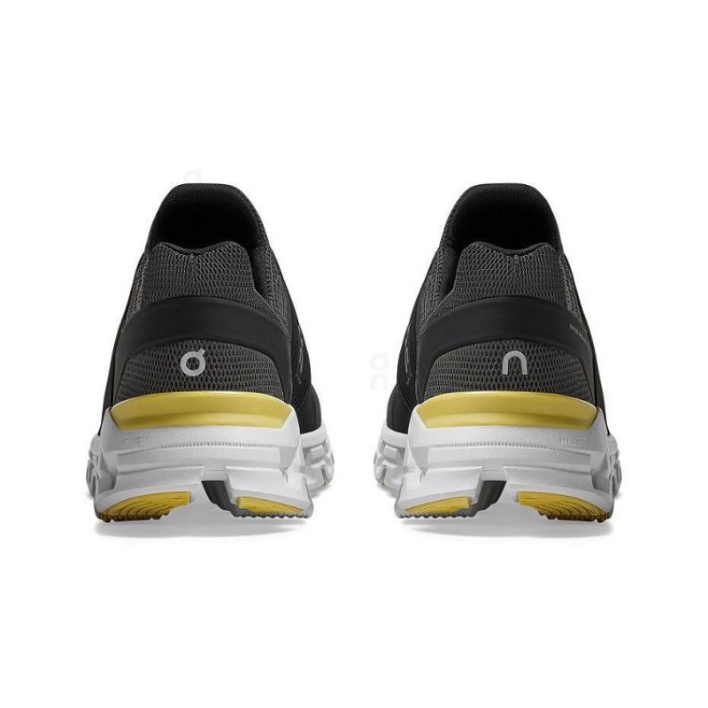 Black / Yellow On Cloud Cloudswift Men's Running Shoes | On_IN9065