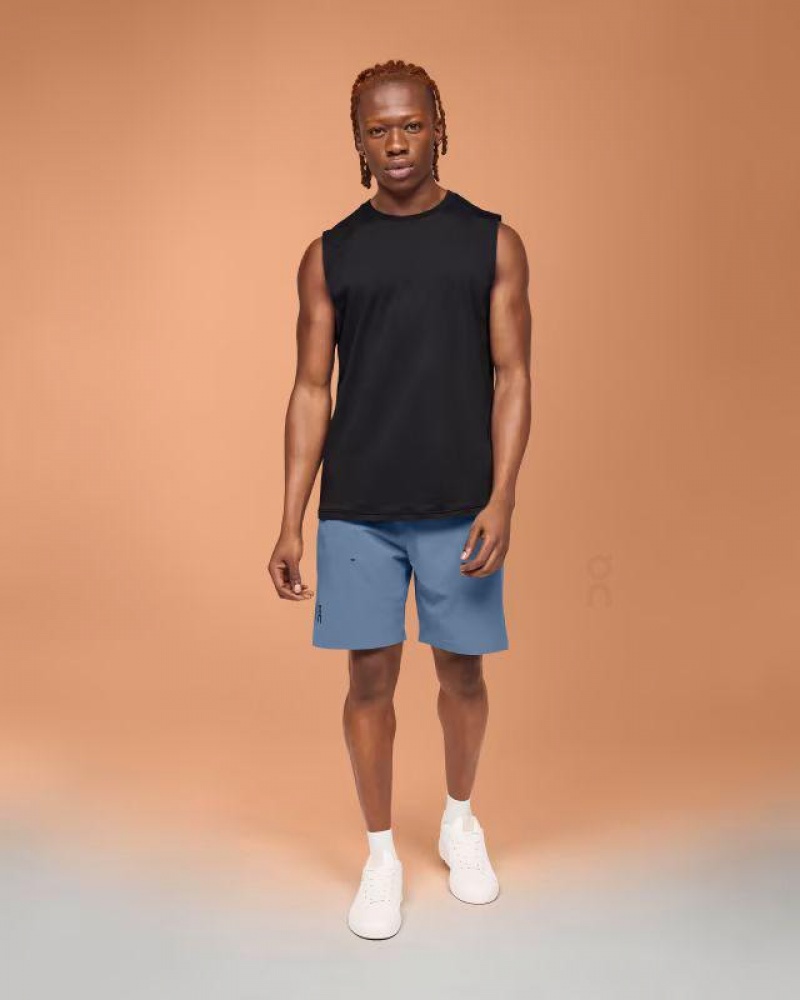 Blue On Cloud Focus Men's Shorts | On_IN8233