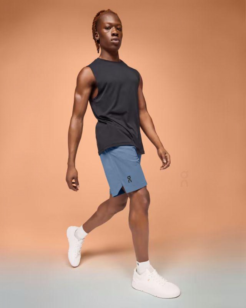 Blue On Cloud Focus Men's Shorts | On_IN8233