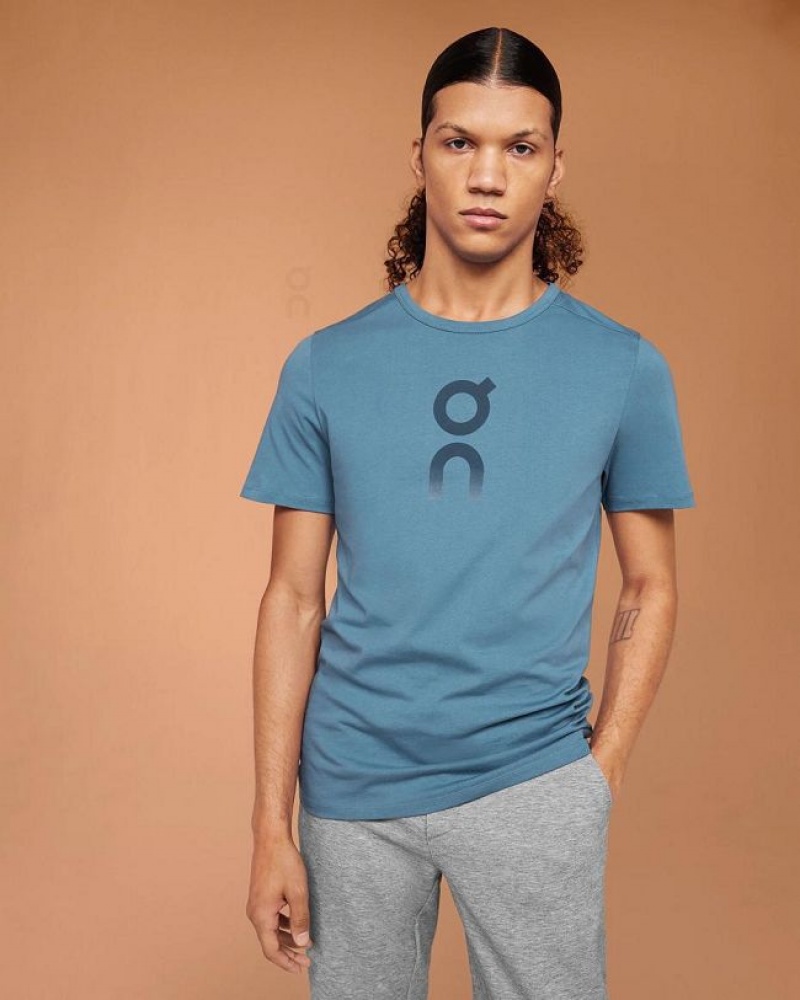 Blue On Cloud Graphic-T Men\'s T Shirts | On_IN8564
