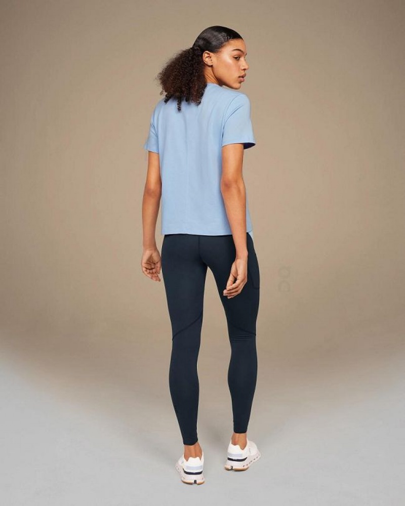 Blue On Cloud Graphic-T Women's T Shirts | On_IN8491