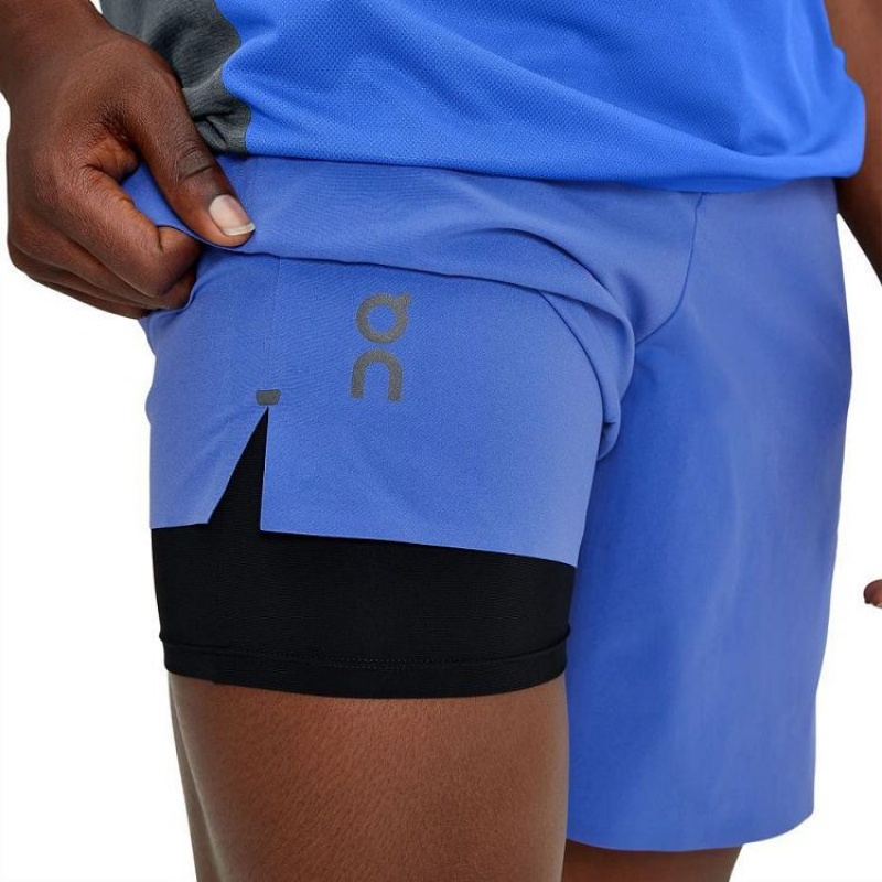 Blue On Cloud Hybrid Men's Shorts | On_IN9159