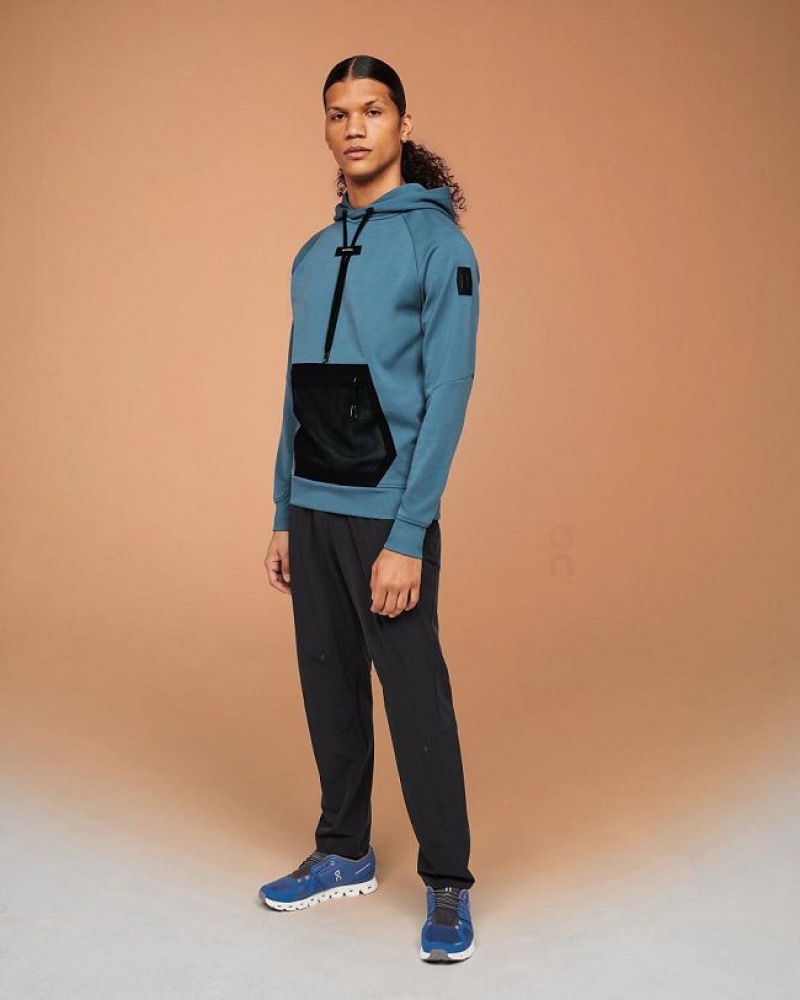 Blue On Cloud Men's Hoodie | On_IN8795