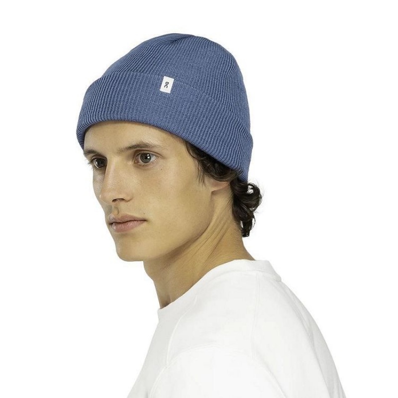 Blue On Cloud Merino Women's Beanie | On_IN8419