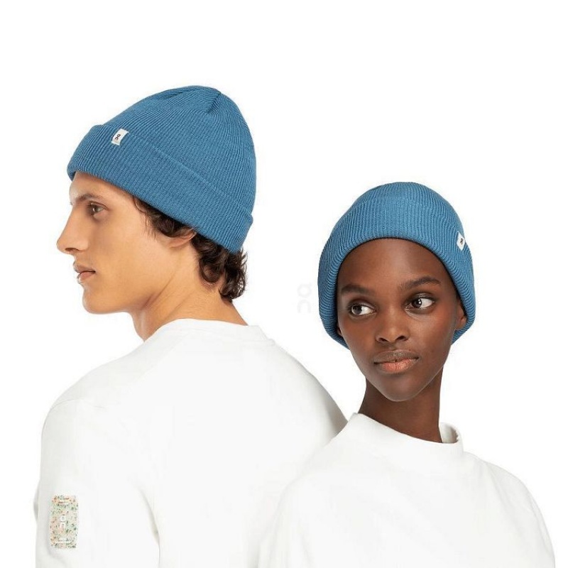 Blue On Cloud Merino Women\'s Beanie | On_IN8419