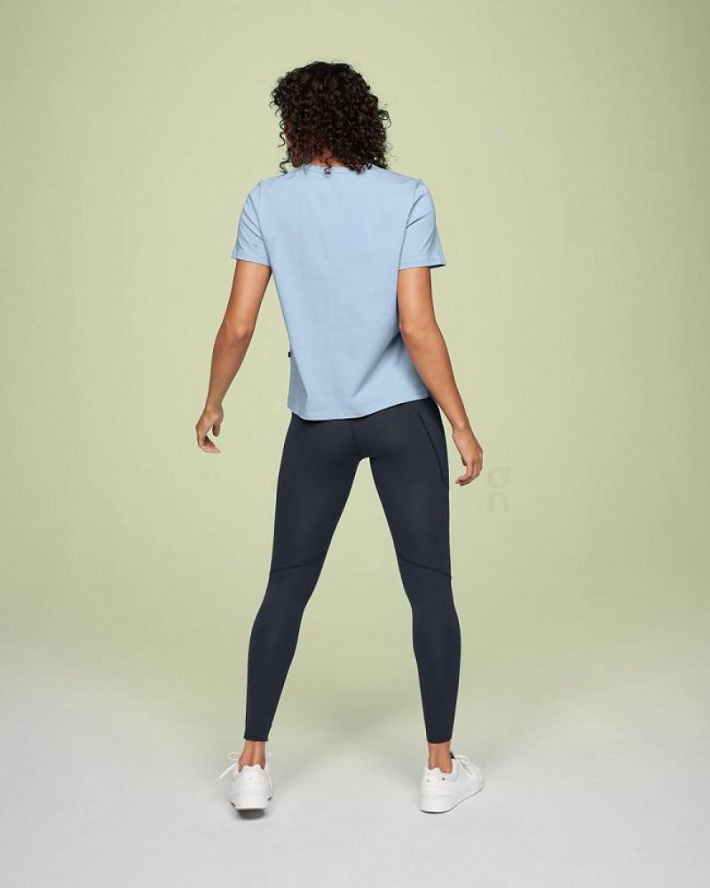 Blue On Cloud On-T Women's T Shirts | On_IN9031