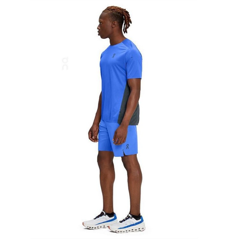 Blue On Cloud Performance-T Men's T Shirts | On_IN8184
