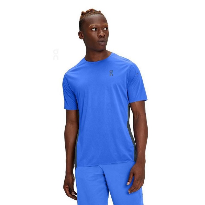 Blue On Cloud Performance-T Men\'s T Shirts | On_IN8184